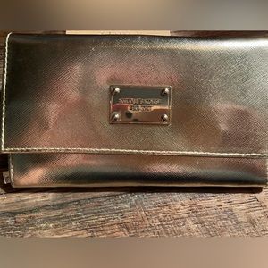 EUC Michael Kors Metallic Gold Jewelry Case